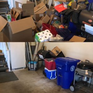 Thank you 1-800-Junk-Refund!  The garage is cleaned out.