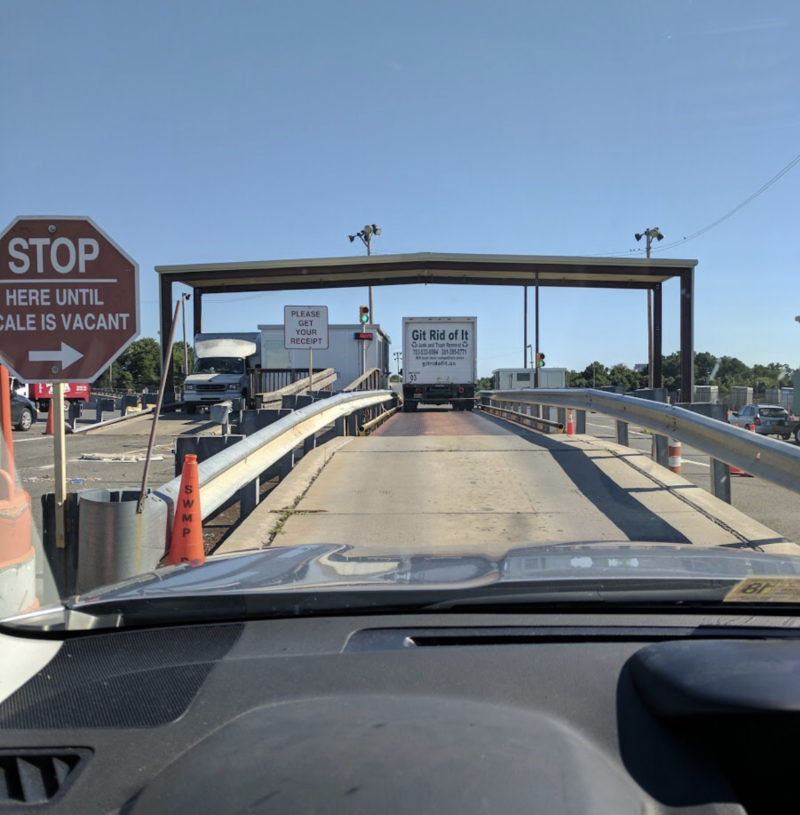 Joy at the I-66 Transfer Station