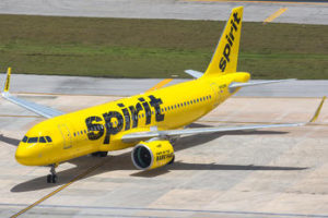 Spirit Airlines plane